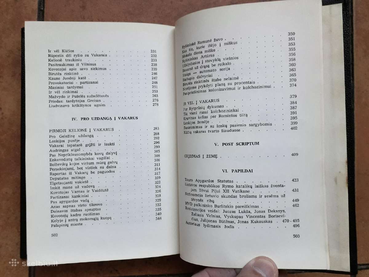Juozas Lukša Daumantas "Partizanai" 1962 metai JAV - nuotraukos Nr. 13