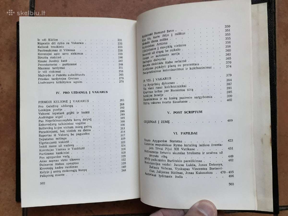 Juozas Lukša Daumantas "Partizanai" 1962 m. JAV - nuotraukos Nr. 13
