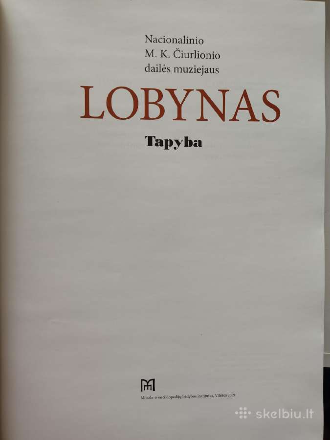M.k. Čiurlionio dailės muziejaus lobynas. Tapyba - Skelbiu.lt