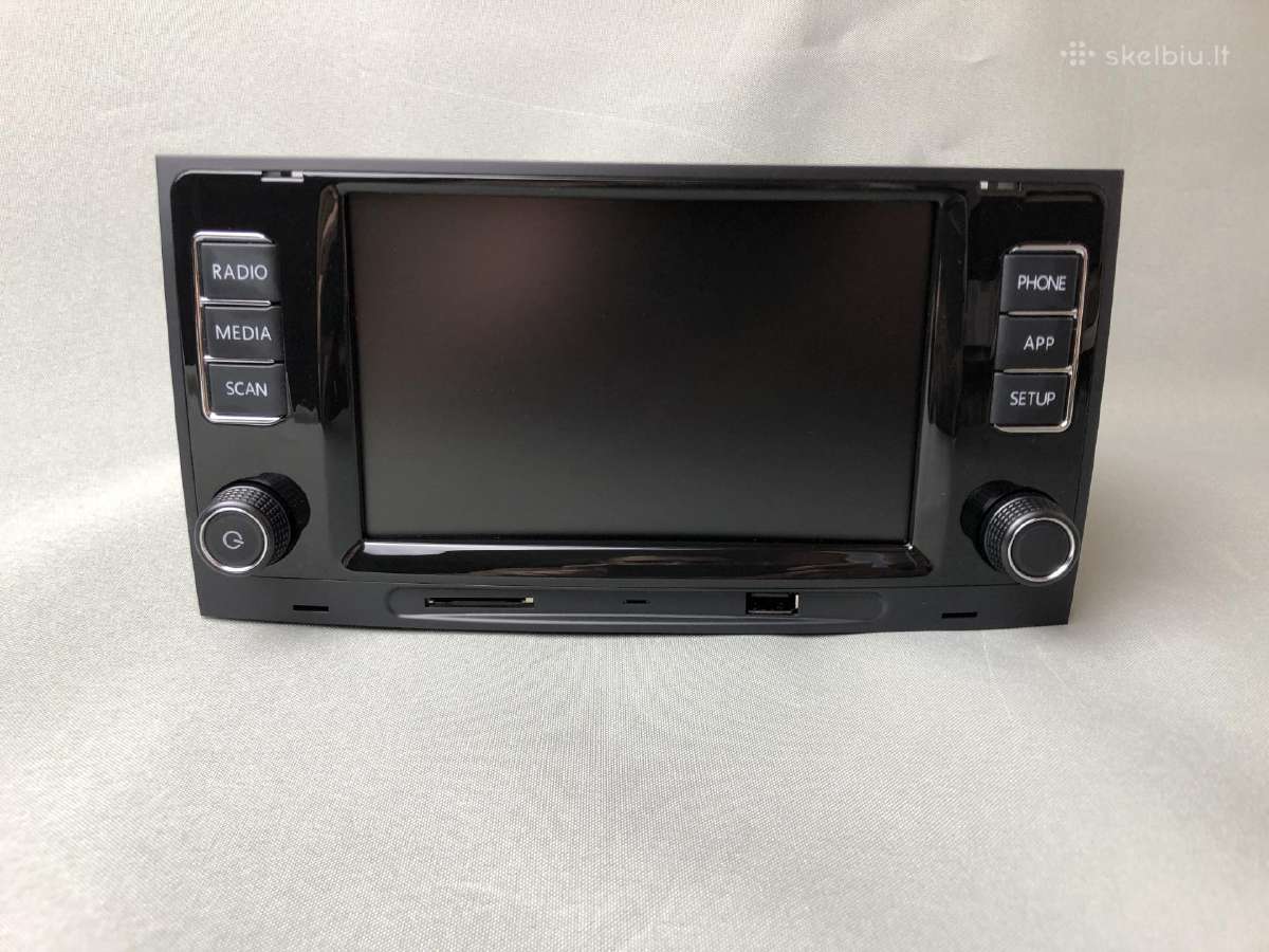 Volkswagen Toureg Multivan T5 magnetola su carplay - nuotraukos Nr. 3