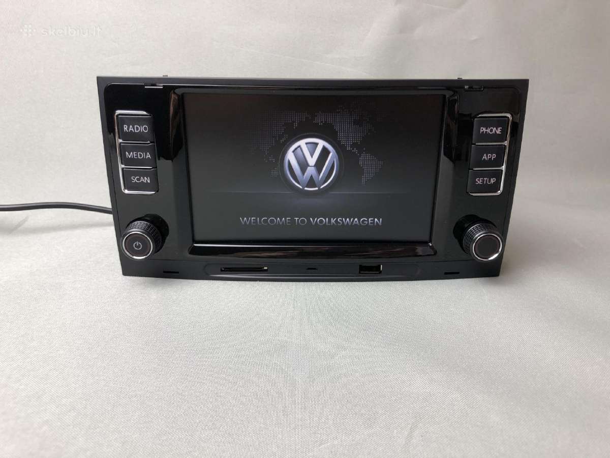 Volkswagen Toureg Multivan T5 magnetola su carplay - nuotraukos Nr. 7