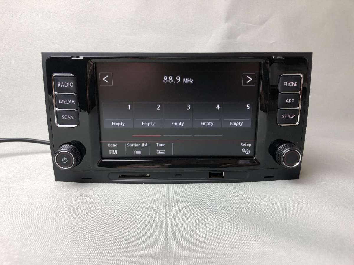 Volkswagen Toureg Multivan T5 magnetola su carplay - nuotraukos Nr. 9