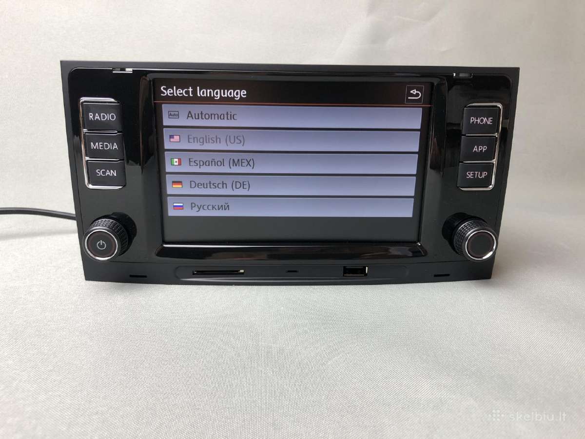 Volkswagen Toureg Multivan T5 magnetola su carplay - nuotraukos Nr. 11