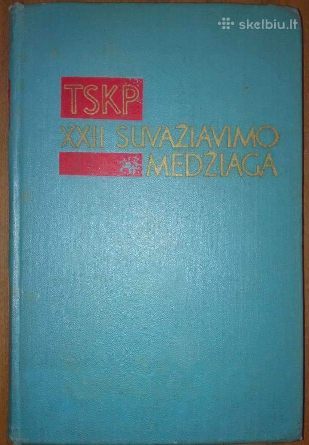 Tskp Xxii Suvažiavimo Medžiaga