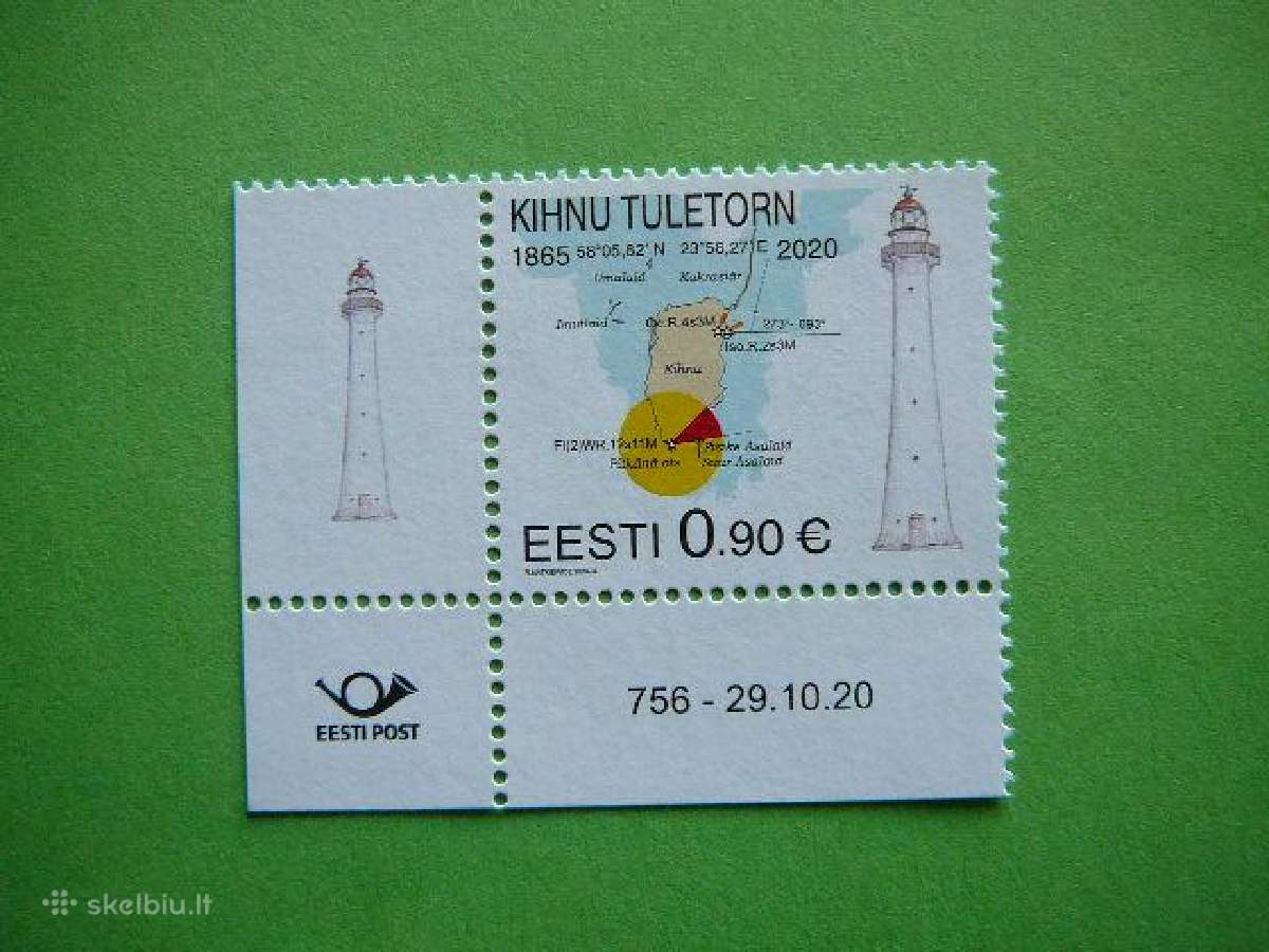 Svyturiai Estija 2020 Mnh es1000s