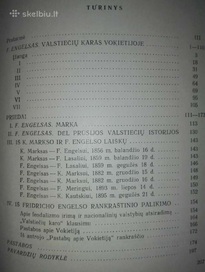 Kolekcinė Valstiečių Karas Vokietijije F. Engelsas - nuotraukos Nr. 5
