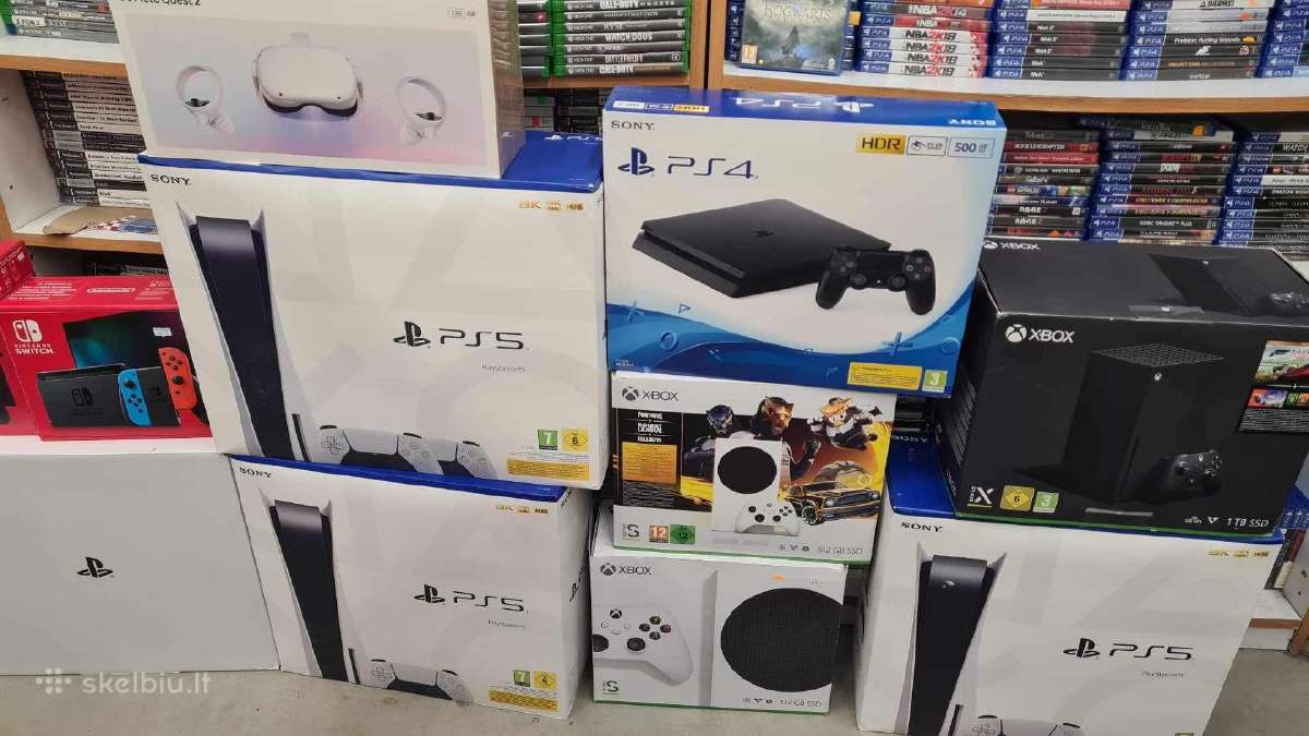Žaidimų konsolių parduotuvė Kaune playstation xbox - nuotraukos Nr. 2