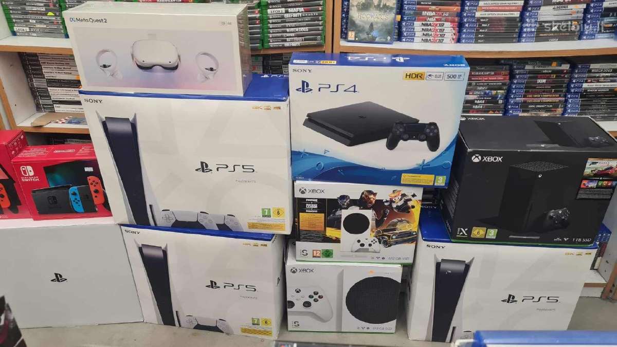 Žaidimų konsolių parduotuvė Kaune playstation xbox