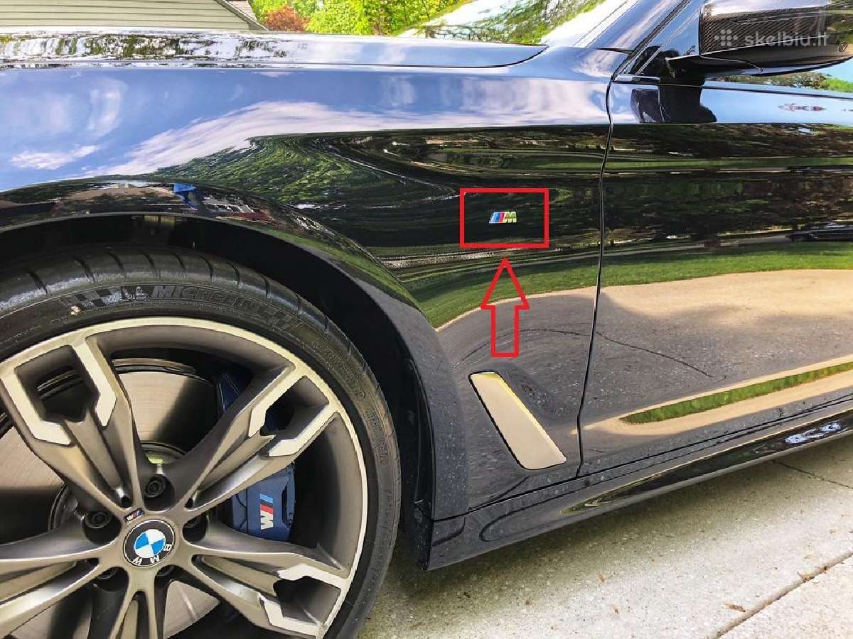 Bmw M Emblemos sparnams, bagažinei, grotelėms - nuotraukos Nr. 5