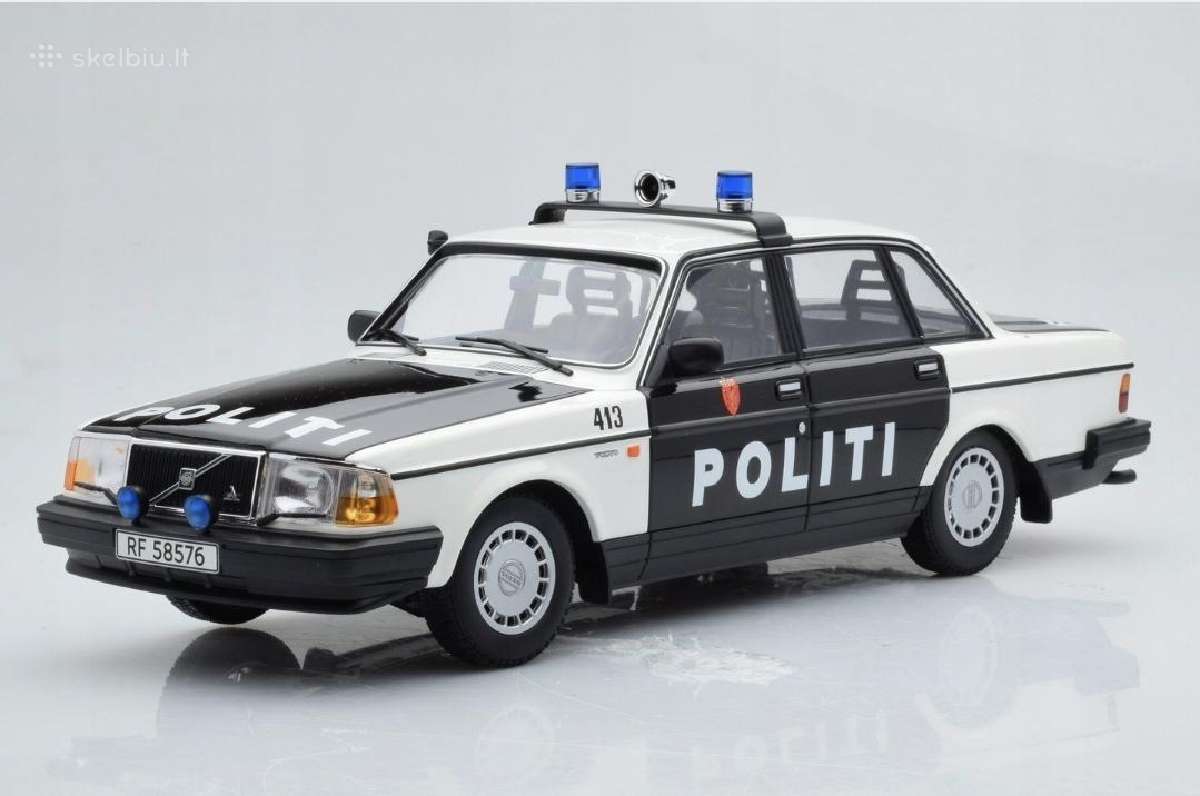 Volvo 240 Gl Police - nuotraukos Nr. 2