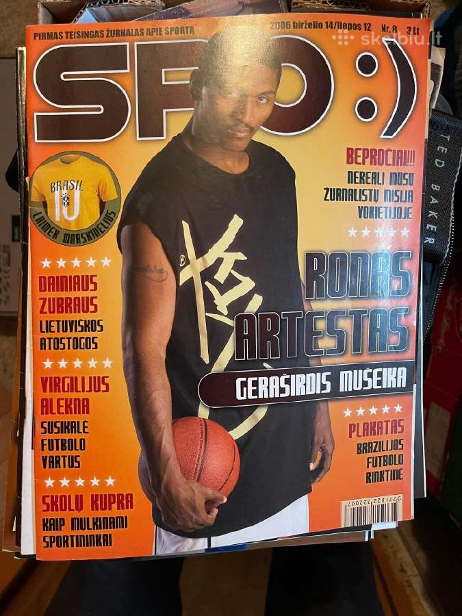 Spo:) ir Mūsų krepšinis žurnalai - nuotraukos Nr. 8