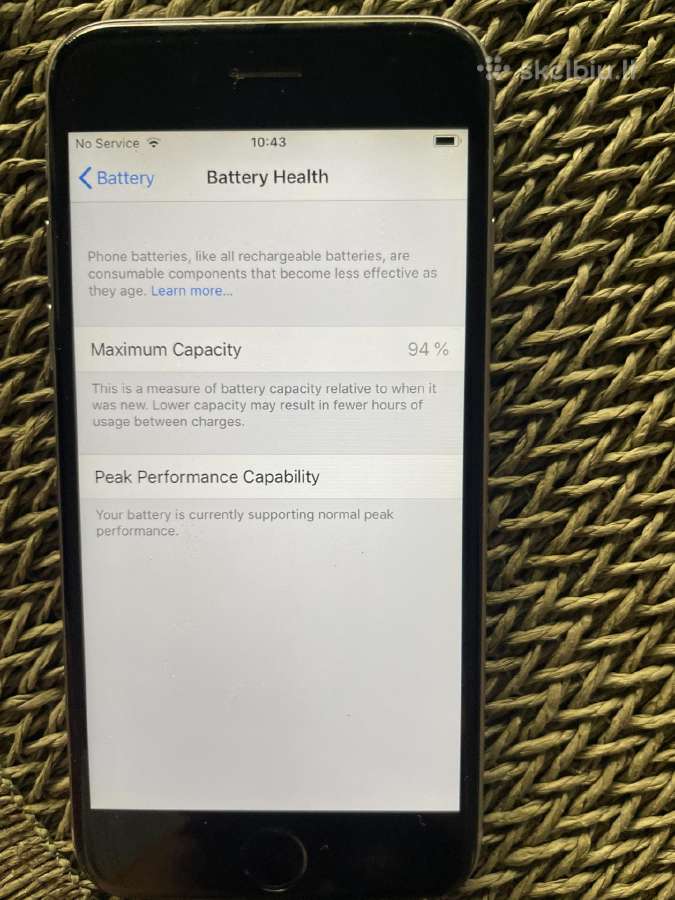 iPhone 6 32 GB - nuotraukos Nr. 9