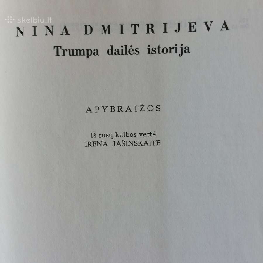 N. Dmitrieva - Trumpa dailės istorija . - nuotraukos Nr. 6