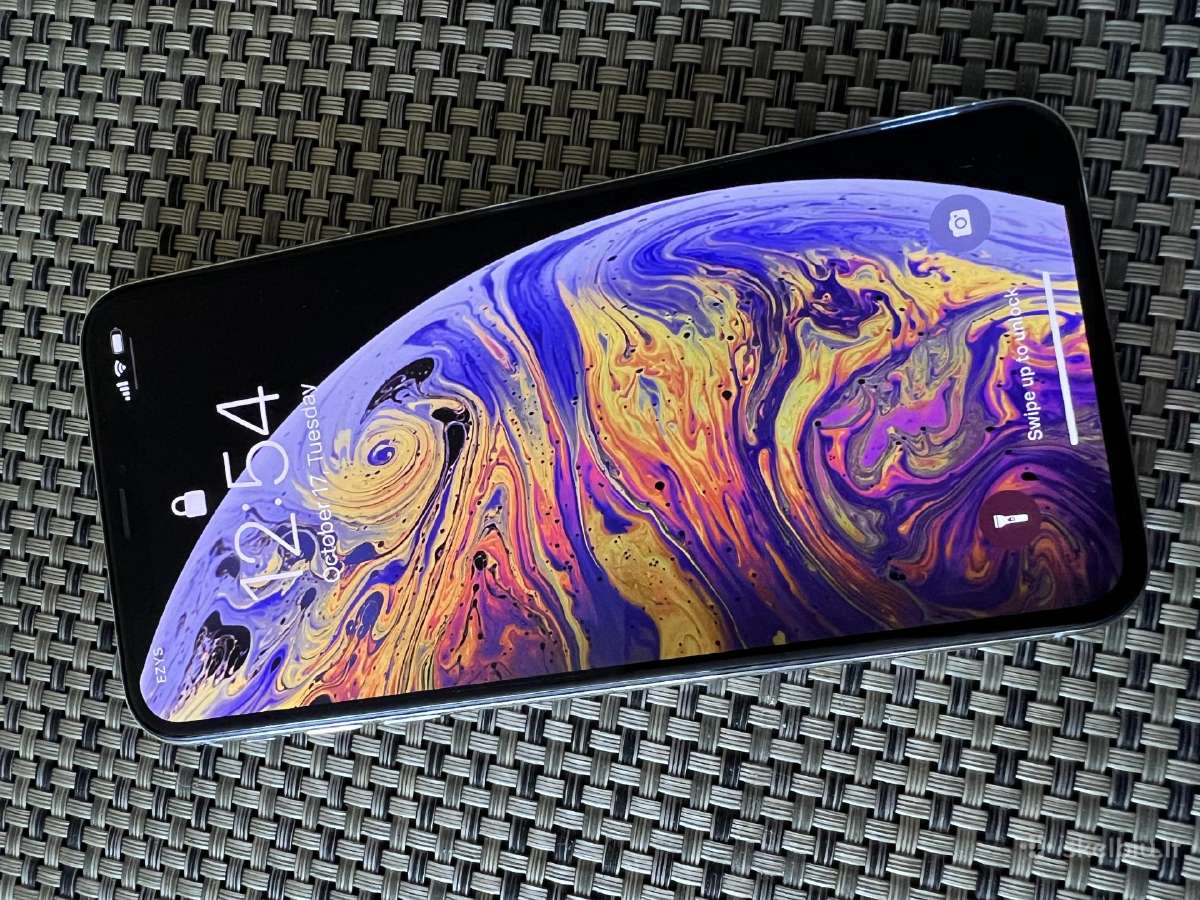 iPhone Xs Max 256 GB Silver idealios būklės