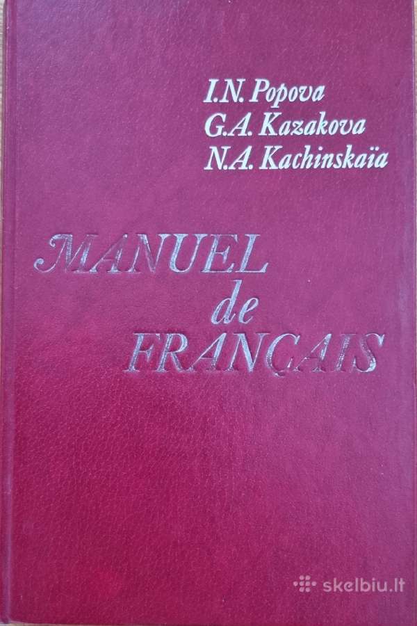 Pracūzų kalbos vadovėlis rusų kalba