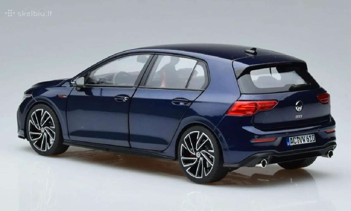 Vw Volkswagen Golf mk8 Gti Blue Norev 1/18 - nuotraukos Nr. 4