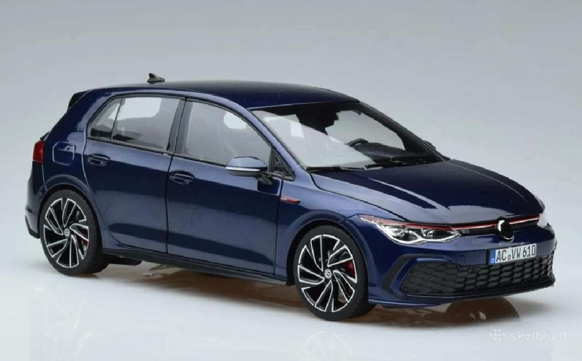 Vw Volkswagen Golf mk8 Gti Blue Norev 1/18 - nuotraukos Nr. 6