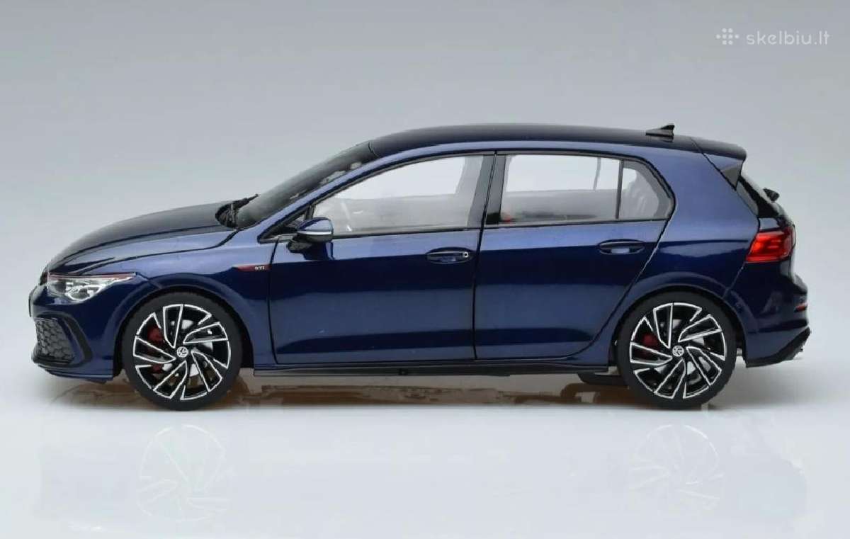Vw Volkswagen Golf mk8 Gti Blue Norev 1/18 - nuotraukos Nr. 3