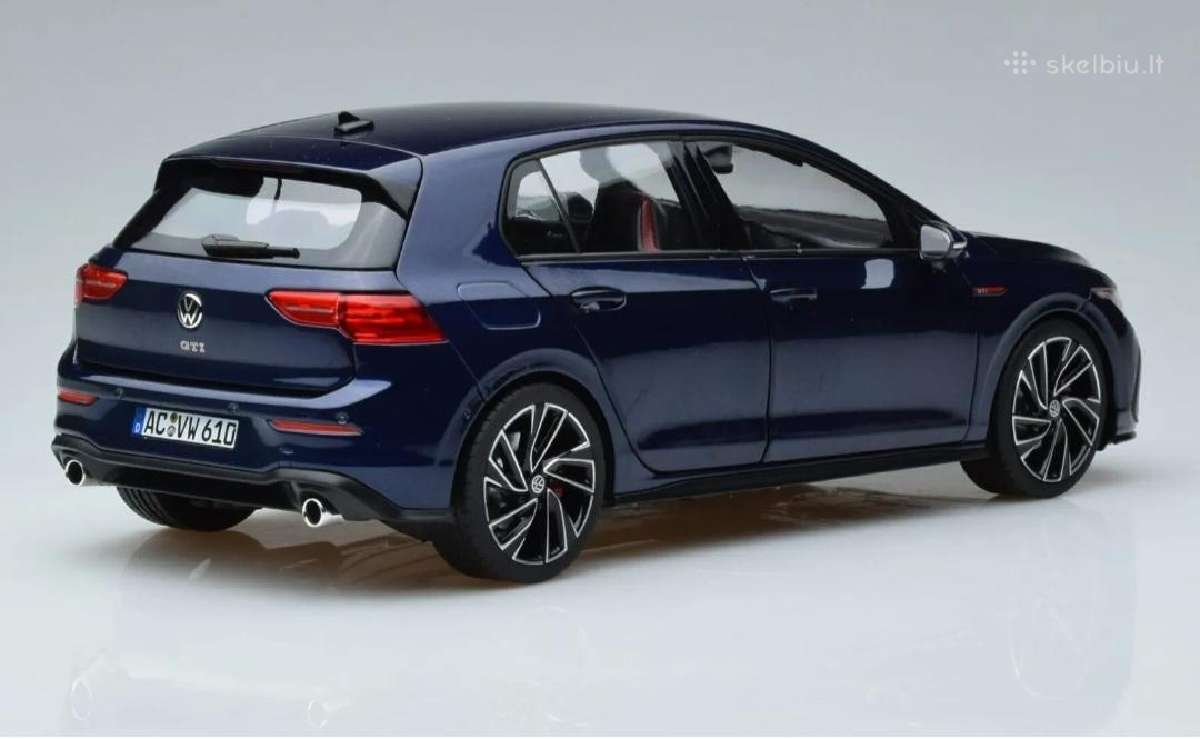 Vw Volkswagen Golf mk8 Gti Blue Norev 1/18 - nuotraukos Nr. 5