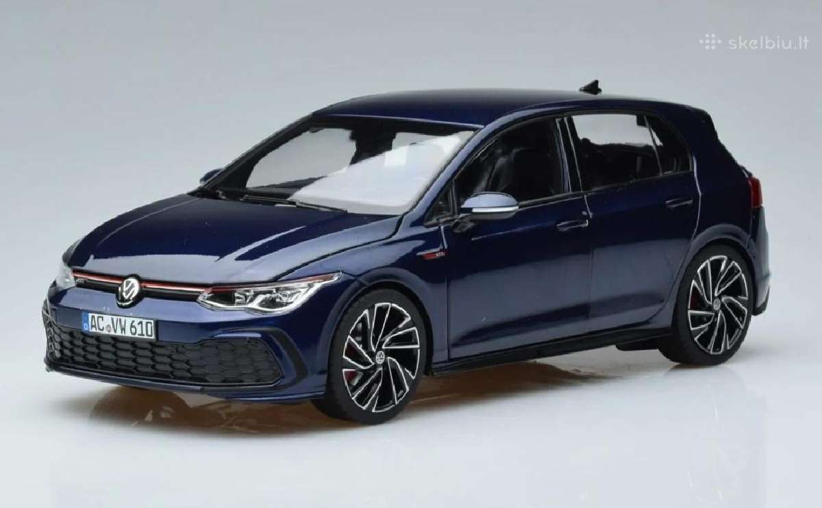 Vw Volkswagen Golf mk8 Gti Blue Norev 1/18 - nuotraukos Nr. 2