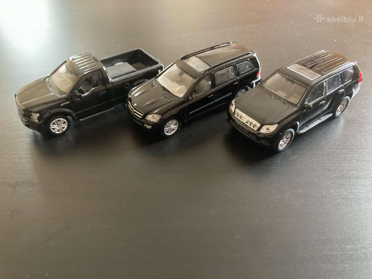1:43 Mercedes Gl, Ford F 150, Toyota Lc - nuotraukos Nr. 2