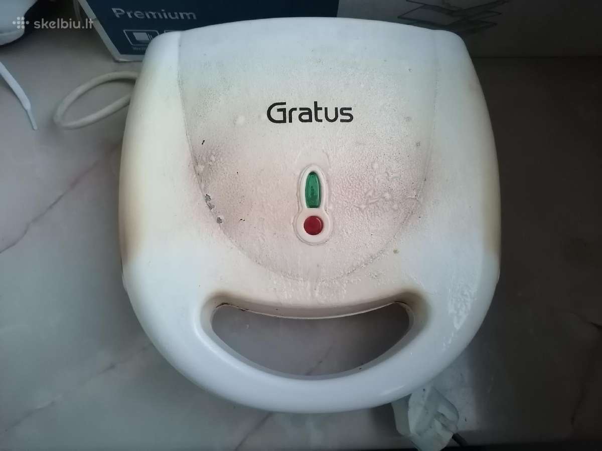 Gratus sumuštinių, vaflių kepykle, grilius, veikia
