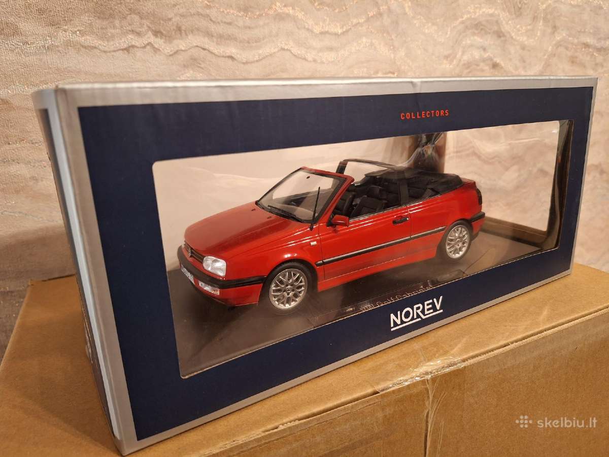 Vw Golf mk3 cabrio 1:18 - nuotraukos Nr. 6