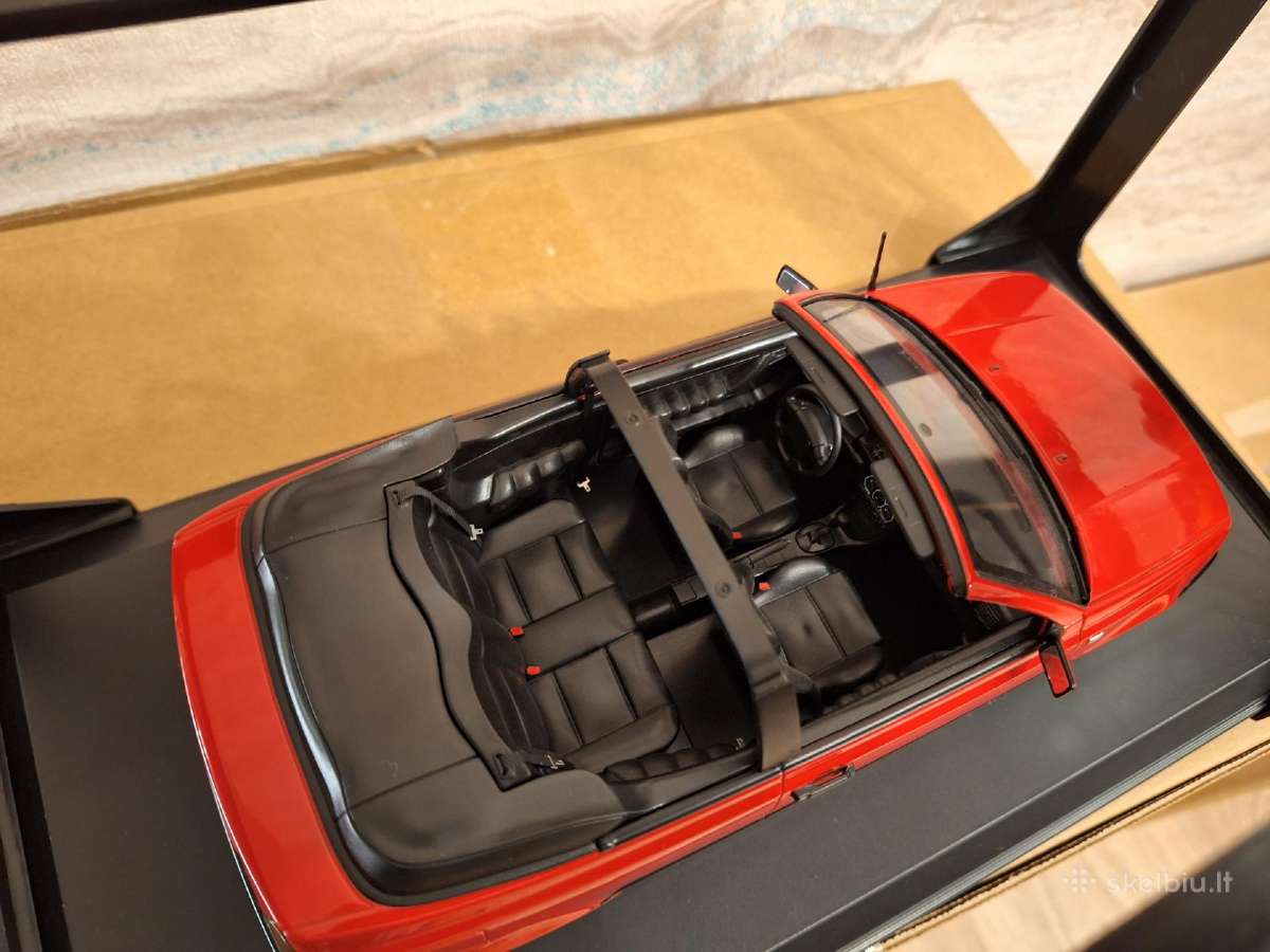Vw Golf mk3 cabrio 1:18 - nuotraukos Nr. 5