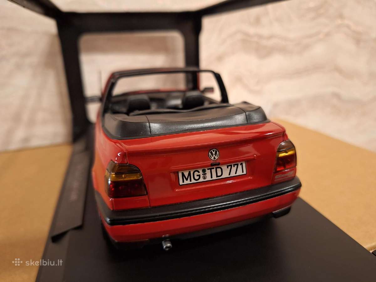 Vw Golf mk3 cabrio 1:18 - nuotraukos Nr. 4