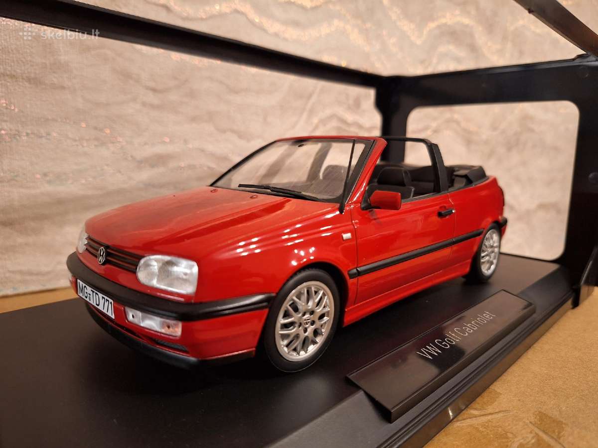 Vw Golf mk3 cabrio 1:18