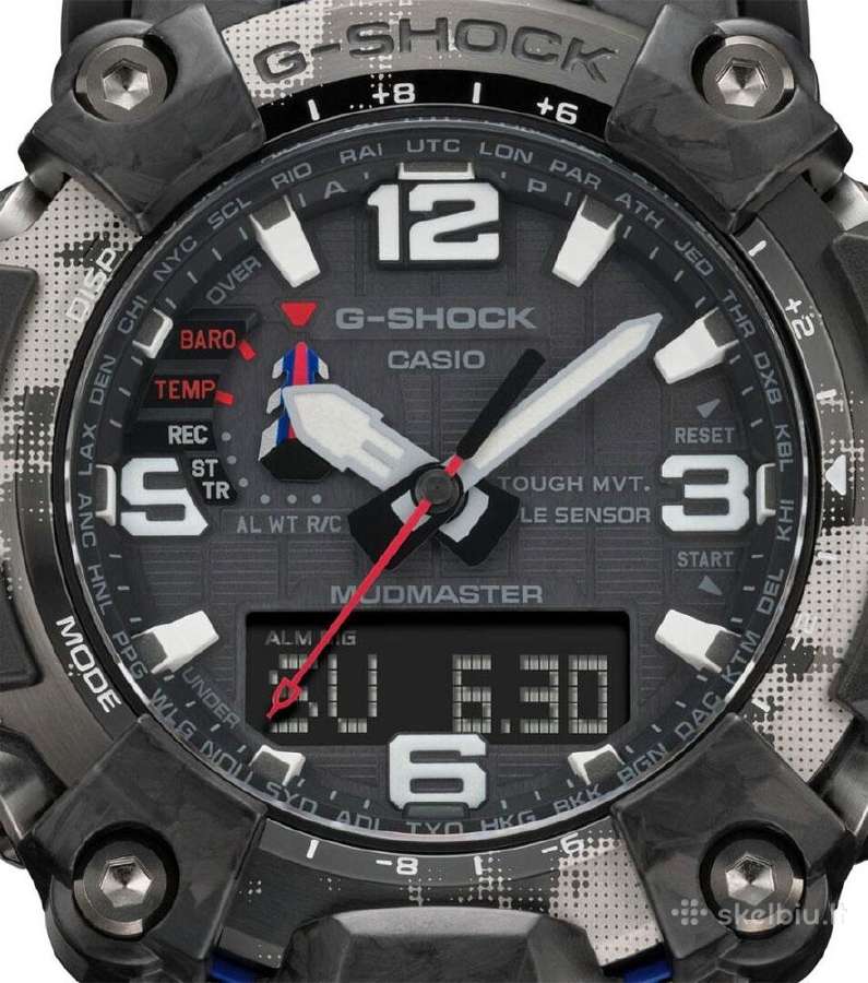 Casio G-shock G-squad Serie Gbd-h2000-1aer laikrod - nuotraukos Nr. 6