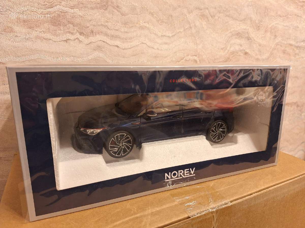 Vw Volkswagen Golf mk8 Gti Blue Norev 1/18 - nuotraukos Nr. 9