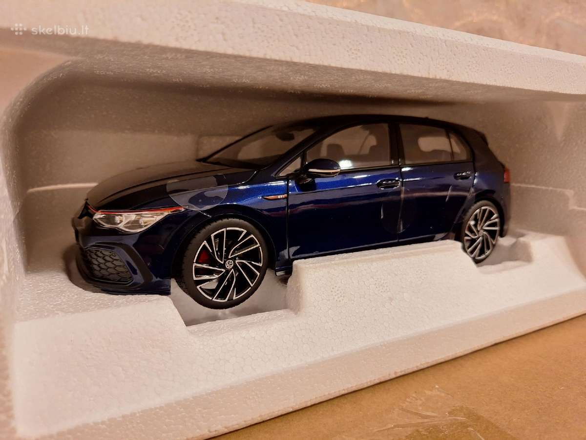 Vw Volkswagen Golf mk8 Gti Blue Norev 1/18 - nuotraukos Nr. 8