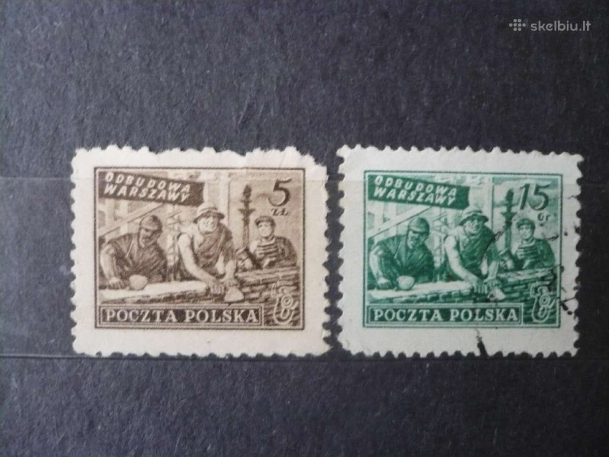 1950 m. Varšuvos atstatymas