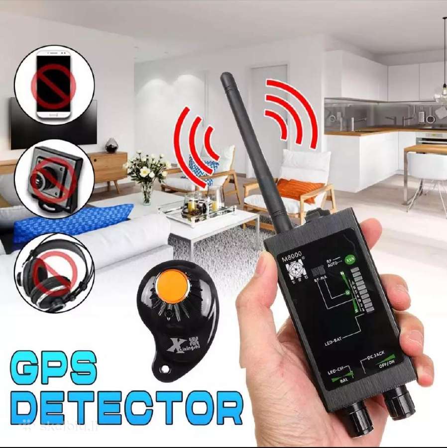 Gsm, GPS, WiFi, 4G, 5G dažnių Detektorius M-8000