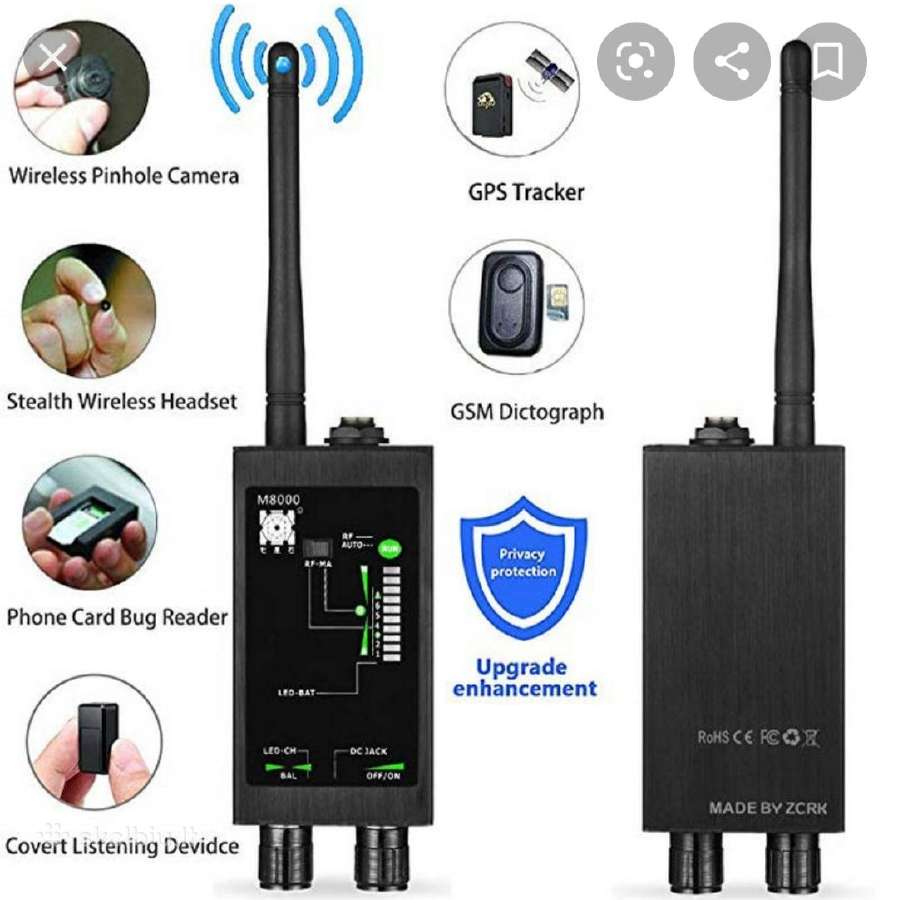 Gsm, GPS, WiFi, 4G, 5G dažnių Detektorius M-8000 - nuotraukos Nr. 6