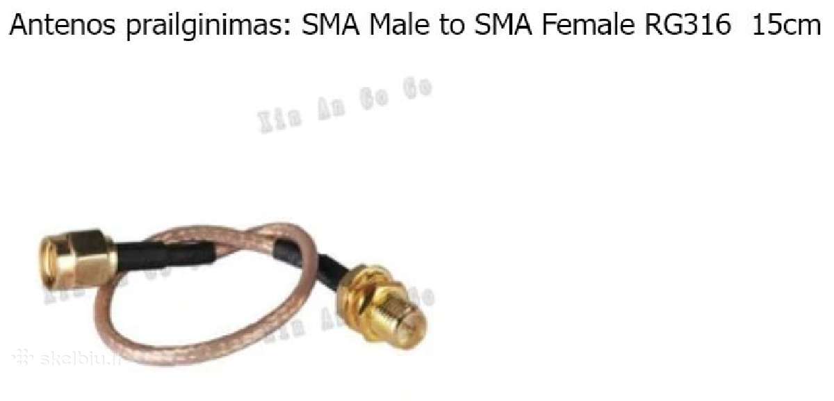 Coxial Rp-sma Male to Rp-sma Female