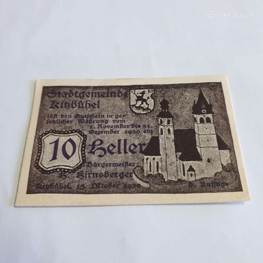 Austrijos notgeldai - nuotraukos Nr. 5