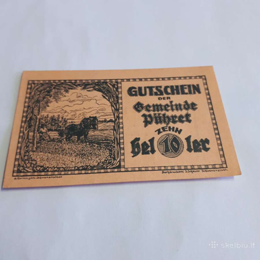 Austrijos notgeldai - nuotraukos Nr. 6