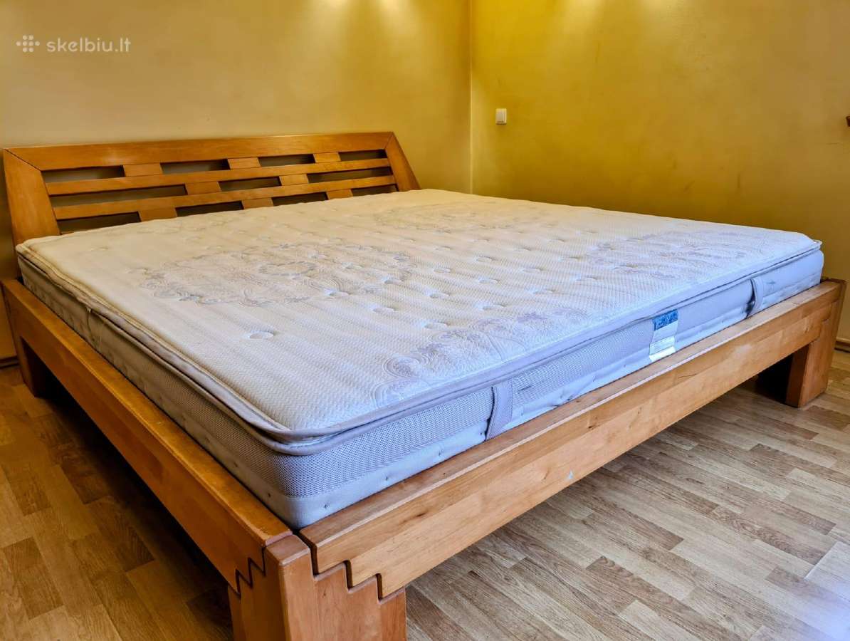 200cm x 200cm 26,5cm aukščio vidutinio kietumo - nuotraukos Nr. 4