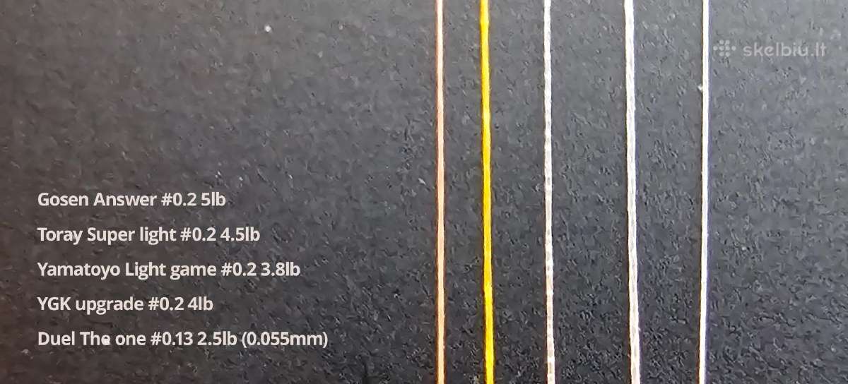Pe x4 x8 - Duel - Yamatoyo - Gosen - Seaguar - Ygk - nuotraukos Nr. 8