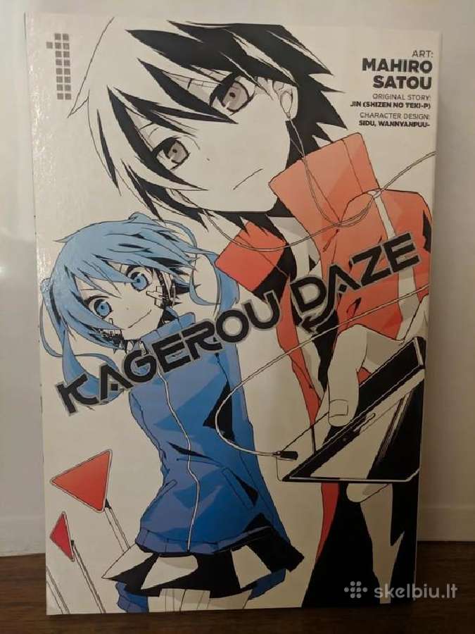 Kagerou Daze Manga 1 Anime Comics Komiksai - Skelbiu.lt