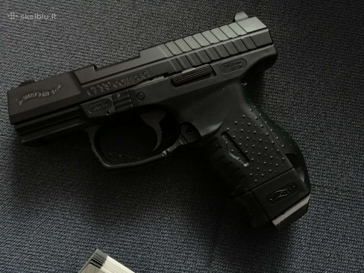 Walther 4.5mm Blowback Cp99 - nuotraukos Nr. 3