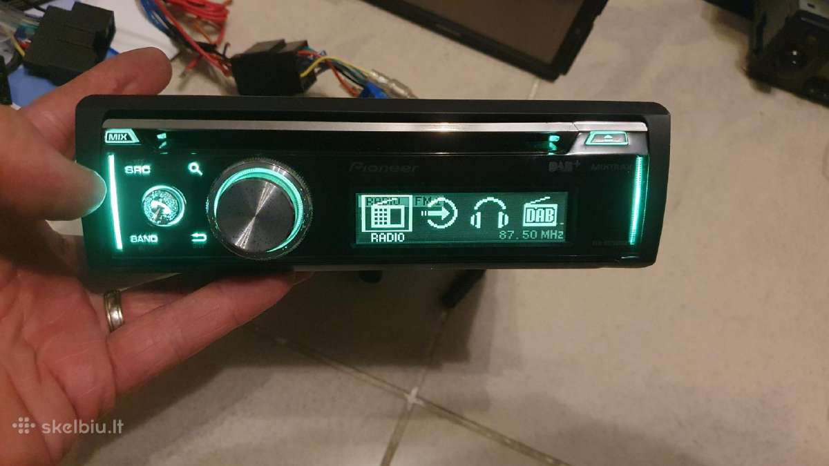 Automagnetola Pioneer deh-x8700btdab - nuotraukos Nr. 21