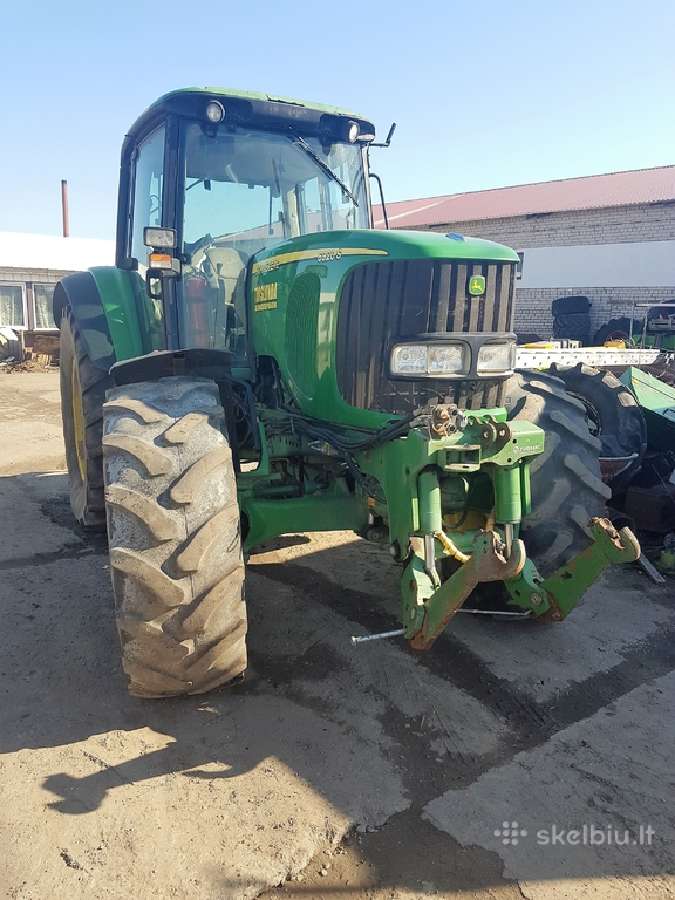 John Deere 6920s ardomas dalimis