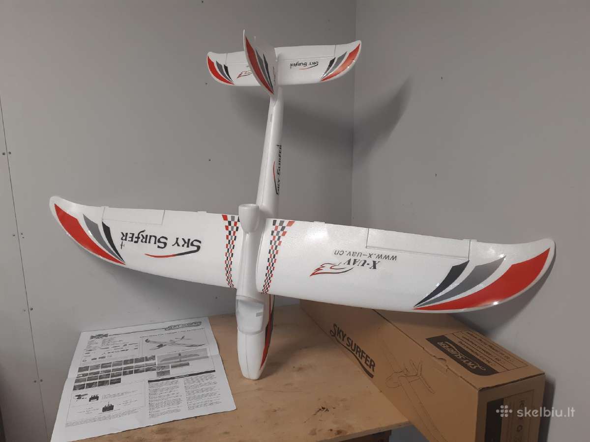 Nauji RC lėktuvai Sky Surfer 1400mm - nuotraukos Nr. 4