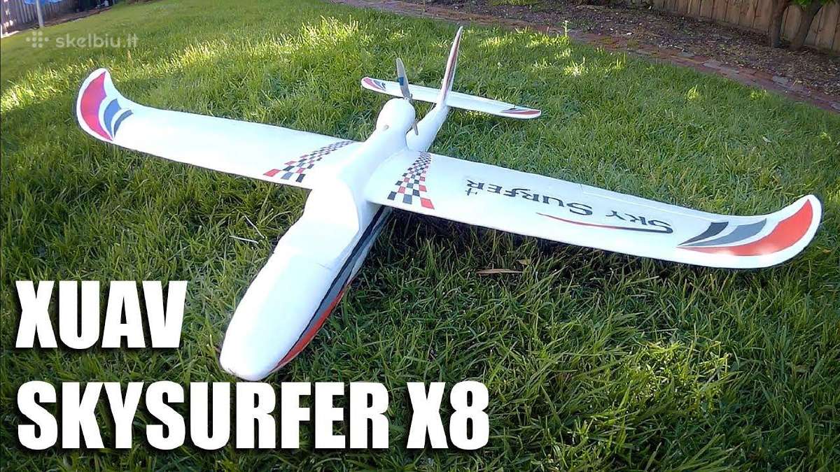 Nauji RC lėktuvai Sky Surfer 1400mm - nuotraukos Nr. 6