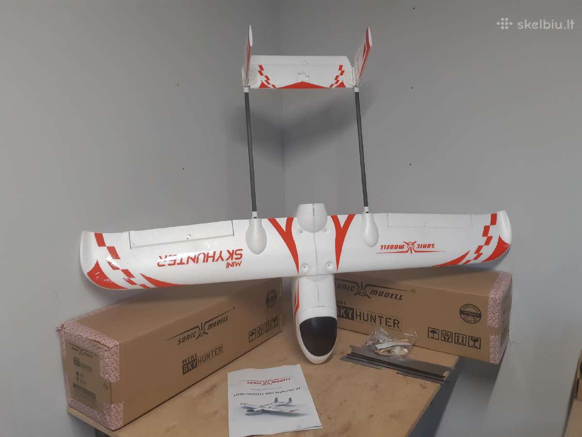 Nauji RC lėktuvai Sonicmodell Mini Skyhunter V2