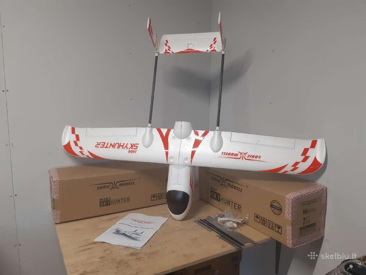 Nauji RC lėktuvai Sonicmodell Mini Skyhunter V2 - nuotraukos Nr. 2