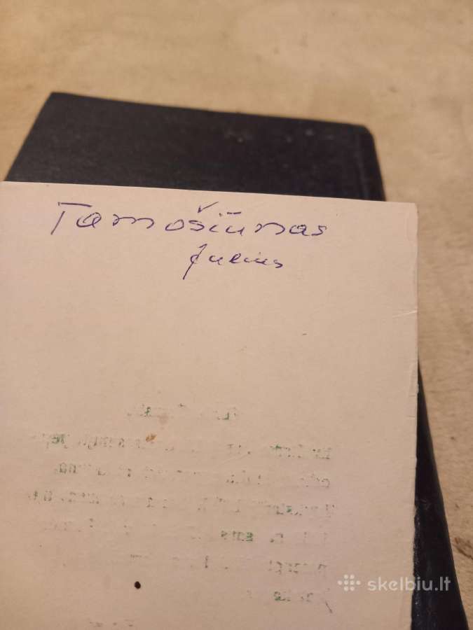 Juliaus Tamošiūno spaudos katalogas - nuotraukos Nr. 12